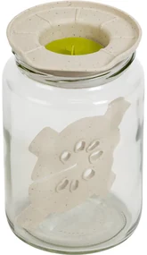 Set de fermentare Plastia - fildeș cu zaț decafea, verde