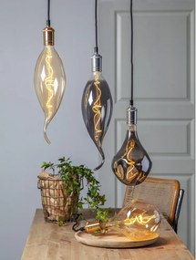 Bec LED E27, cu lumină caldă și intensitate reglabilă 4 W Industrial – Star Trading