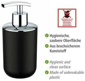 Dozator săpun Wenko Brasil, negru