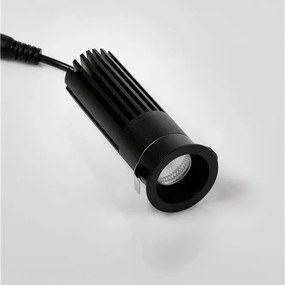 Mini Spot incastrabil LED 10W 3000K Duran negru