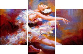 Tablou - Balerină,pictură (90x60 cm)