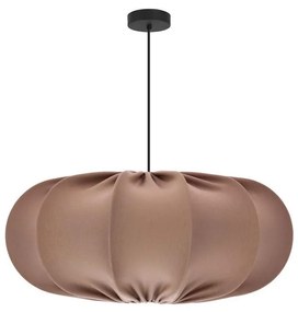 Lustră pe cablu CAFEE 1xE27/40W/230V, diam. 52 cm, maro