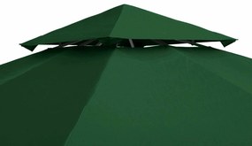 Outsunny Acoperiș de Schimb pentru Foișor, Material Impermeabil, 3x3m, Ușor de Montat, Rezistent la Intemperii | Aosom Romania