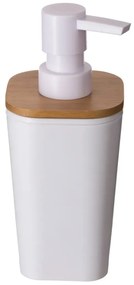 Dozator de sapun NATUREO 200 ml, alb