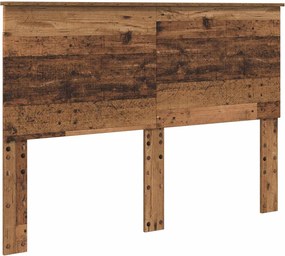 vidaXL Tăblie cap cu headboard Lemn Vechi 140 cm Lemn compozit