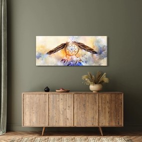 Tablou - Captator de vise cu pene (120x50 cm)