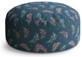 Taburet Circle pene colorate, albastru