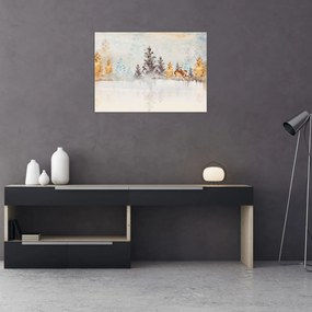 Tablou - Pădure în acuarelă (70x50 cm)