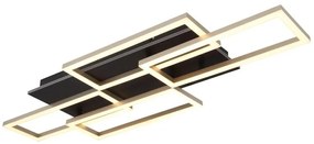Plafoniera LED CCT cu telecomanda JEFFRY antracit 67359-40A GL