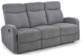 Sofa recliner Houston 109979x180x95cm, 76 kg, Gri, Tapiterie