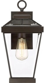 Aplică de exterior RAVINE 1xE27/60W/230V IP44 neagră Quoizel