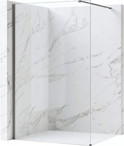 Paravan de dus Rea Flexi Transparent Titan 130