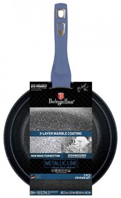 Set 2 tigai marmorate (3 straturi) Metallic Line Royal Blue Edition Berlinger Haus BH 1657N