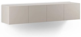 Comodă TV crem 180x38x35 cm Daroca – Marckeric