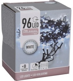 Instalaţie de pom, alb, 96 LED