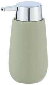 Dozator din ceramică pentru săpun Wenko Badi, verde