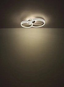 Globo 67329-72 - Plafonieră LED dimabilă ALAINA 72W/230V 2700-6000K 50x75 cm+telecomandă