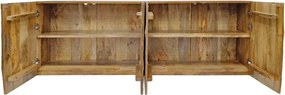 Comoda suspendata din lemn de mango Scorpion 180cm, maro A-46647 VC