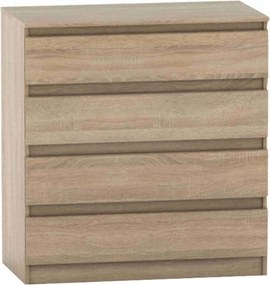 Comoda HANY NEW 004, stejar sonoma, PAL laminat, 90x49x95 cm