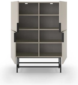 Dulap crem 100x128 cm Eldia – Marckeric