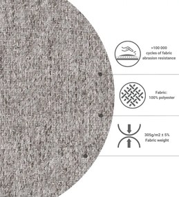 Pat boxspring maro deschis cu spațiu de depozitare 160x200 cm Imagine – Maison de Rêve