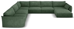 Colțar verde închis (pe partea stângă) Vanda – Mazzini Sofas