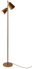 Lampa de podea cu doua spoturi directionabile Salamanca galben mustar