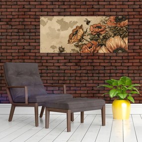 Tablou - Pajiștea albinelor II. (120x50 cm)