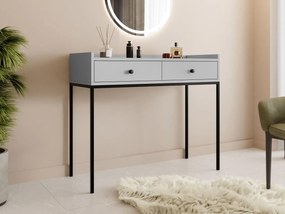 Masă de toaletă Tezarta 2SZ (Gri deschis + Negru) . 1106150