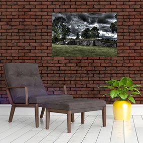 Tablou cu cerul întunecat (90x60 cm)