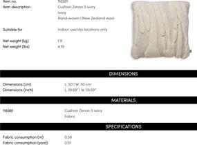 Perna design LUX Zenon S, Ivory