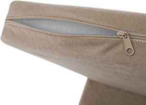 Saltea pliabilă, spumă, 65x180, bej, LEVI 65