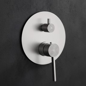 Set de dus incastrat Rea Foster Brush Nickel + BOX