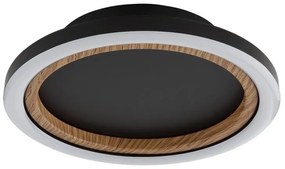 Plafoniera LED aluminiu cu efect de lemn DAKARI I