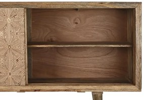 Bufet, natur, din lemn de mango si mesteacan, Astria