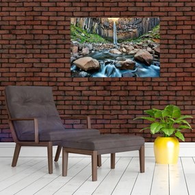 Tablou - Cascada Svartifoss, Islanda (90x60 cm)