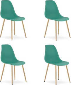 Scaun de masa Culoare Verde, OSAKA