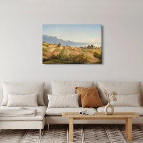 Tablou - Alexandre Calame, Swiss Landscape, reproducere (90x60 cm)