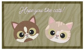 Covoraș de intrare 40x70 cm Hope You Like Cats – Artsy Doormats