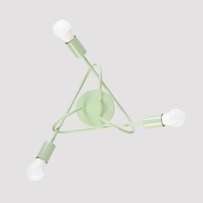 Lustră aplicată OXFORD 3xE27/15W/230V verde