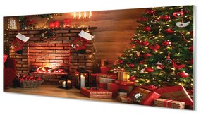 Tablouri acrilice Pom de Crăciun decor Cadouri șemineu