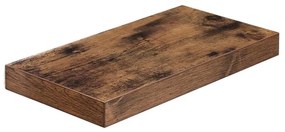 Raft de perete SHELFY maro