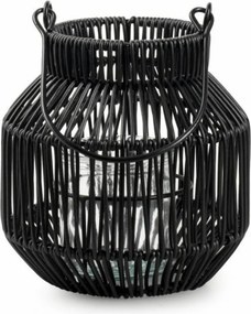 Lampa metalica MAREN HALO 18,5 cm, neagra