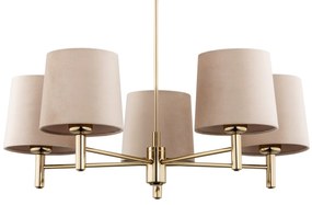 Candelabru modern design elegant PONTE 5L bej
