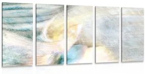 Tablou 5-piese abstracție modernă