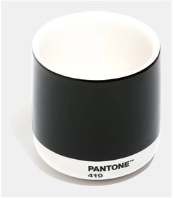 Cană neagră din ceramică 175 ml Cortado Black 419 – Pantone