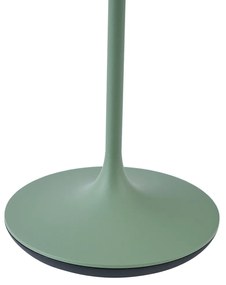 Lampă de masă verde, incl. LED IP65 reîncărcabilă cu stație de încărcare - Bass