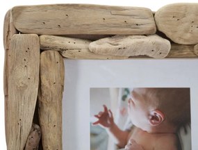 Rama foto din lemn de tanoak si MDF, 26 x 32 x 4,5 cm, Nature Mauro Ferreti
