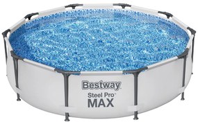Piscina rotunda cadru metalic 4678 litri Bestway Steel Pro Max 305x76 cm