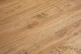 Masa fixa, L120 80 H80 cm, cu sertar, lemn masiv natur antic